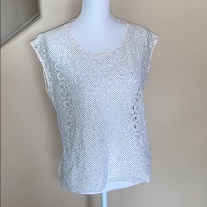 The limited lace polka dot blouse